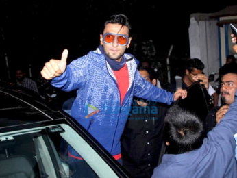 Ranveer Singh snapped outside Otters Club