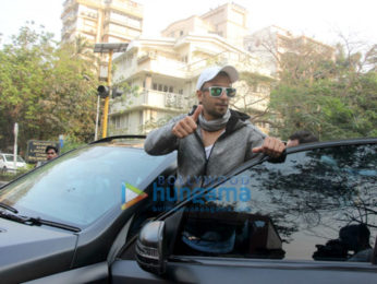 Ranveer Singh spotted at Otters Club