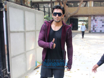 Ranveer Singh spotted at Otters Club