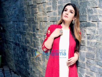 Raveena Tandon snapped attending a Women's Day event