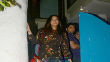 Richa Chadda snapped at Olive in Khar