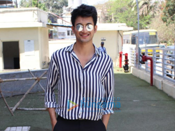 Rohit Saraf snapped with his family