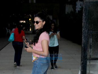 Saiyami Kher spotted in Bandra