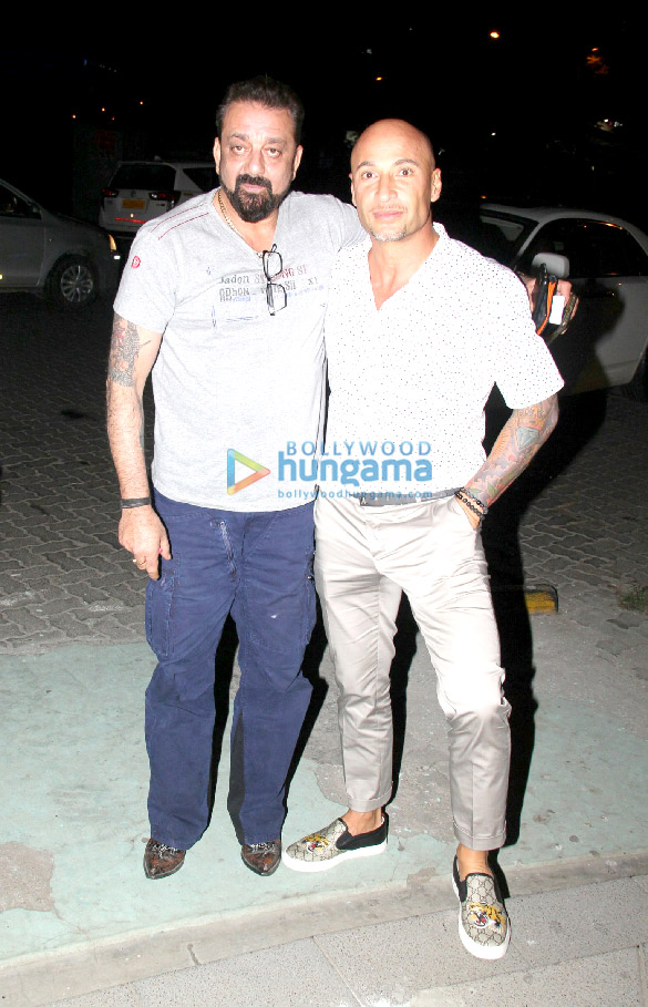 sanjay dutt snapped at bkc 1