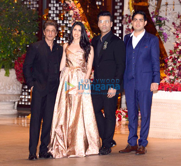 Shah Rukh Khan, Katrina Kaif, Karan Johar and others snapped at Akash Ambani and Shloka Mehta’s pre-engagement