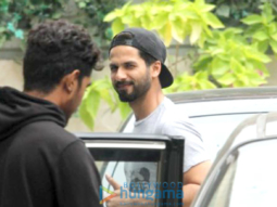 Shahid Kapoor and Mandana Karimi spotted at gym in Bandra