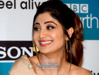 Shilpa Shetty attends the first anniversary bash of Sony BBC Earth