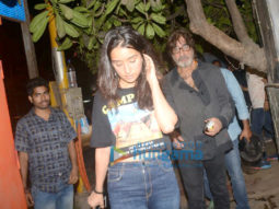 Shraddha Kapoor snapped with her family post dinner in Bandra