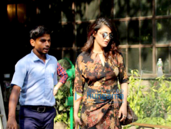 Shruti Haasan spotted at Pali Village Cafe in Bandra