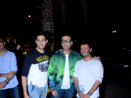 Sidharth Malhotra and Karan Johar spotted at Nara Thai restaurant