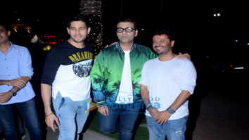Sidharth Malhotra and Karan Johar spotted at Nara Thai restaurant