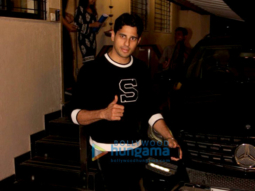 Sidharth Malhotra spotted at Matrix office in Bandra