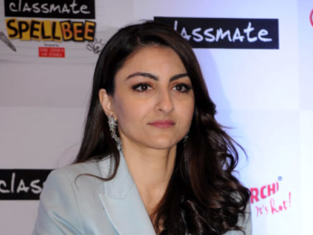 Soha Ali Khan attends the Classmate Spelling Bee event