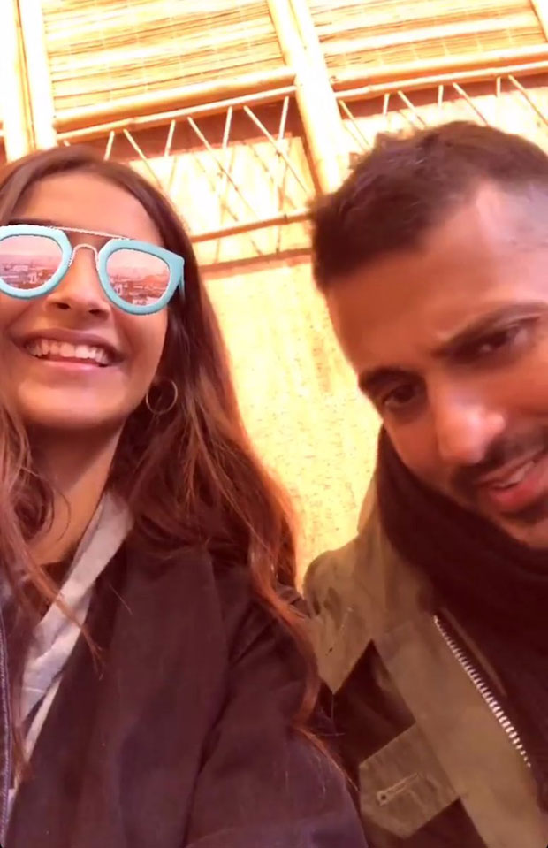 Sonam Kapoor and Anand Ahuja give a sneak-peek into their coffee date