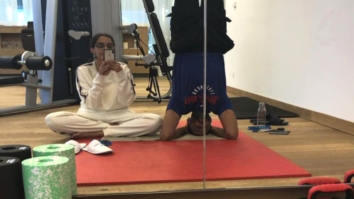 Sonam Kapoor captures rumoured boyfriend Anand Ahuja doing a headstand