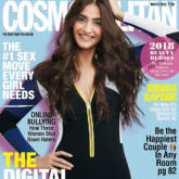 Sonam Kapoor on March 2018 edition of Cosmopolitan
