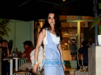 Soundarya Sharma spotted at The Kitchen Garden in Bandra