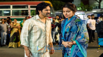Sui Dhaaga: Varun Dhawan and Anushka Sharma shoot an emotional scene at a bus stop in Bhopal