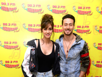 Tiger Shroff and Disha Patani promote Baaghi 2 at 98.3 FM Radio Mirchi
