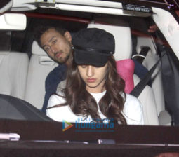 Tiger Shroff and Disha Patani snapped at the airport