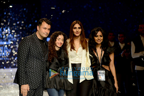 Vaani Kapoor snapped walking the ramp for Gauri Nainika at the Amazon Fashion Week