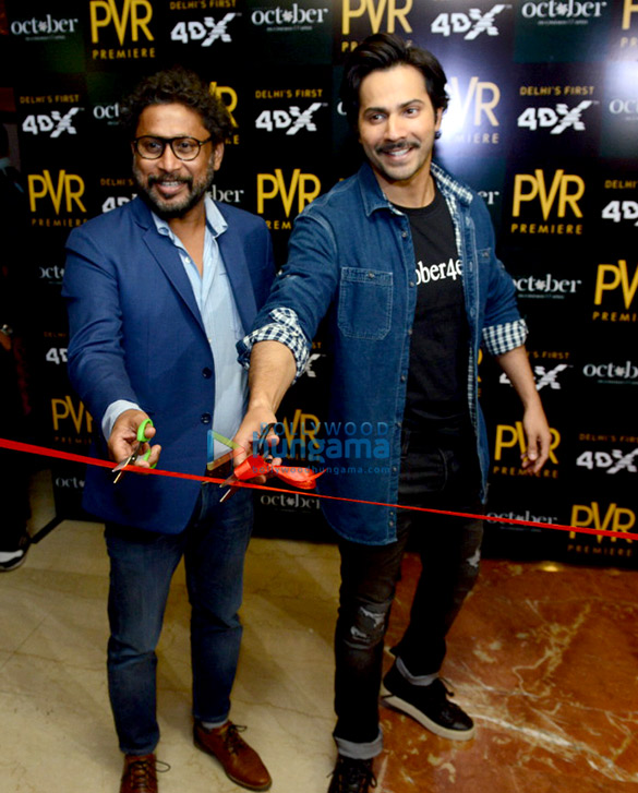 Varun Dhawan graces the song launch from the film October Varun Dhawan graces the song launch from the film October