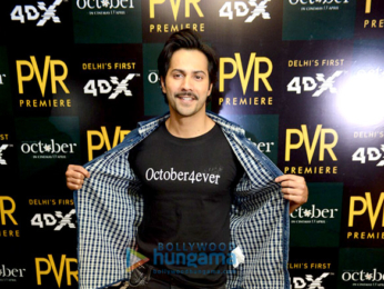Varun Dhawan graces the song launch from the film October