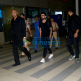 Virat Kohli snapped at the airport