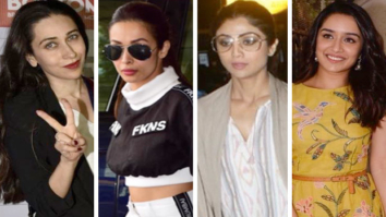 Weekly Celeb Splurges: Shraddha Kapoor, Malaika Arora and Shilpa Shetty flaunt their humble luxuries but Karisma Kapoor aces it with her astonishingly exorbitant Gucci bag!