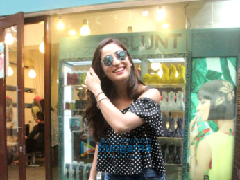 Yami Gautam spotted at BBlunt in Bandra