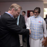 After Shah Rukh Khan and Kamal Haasan, Amitabh Bachchan meets filmmaker Christopher Nolan