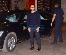 Aamir Khan, Sachin Tendulkar and John Abraham at the Ambani party for Olympics committee