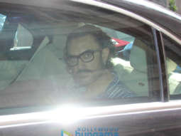 Aamir Khan spotted at his mother’s house in Bandra