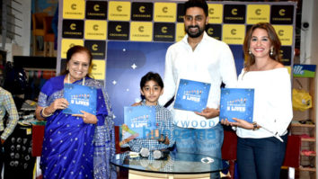 Abhishek Bachchan inaugurates 10 year old Mehaan Doshi’s book ‘9 Lives’
