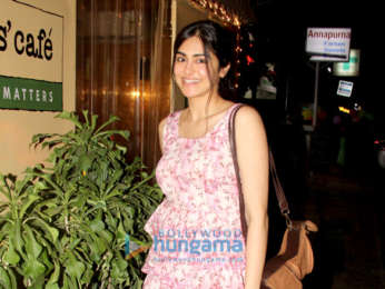 Adah Sharma spotted at Farmers' Cafe in Bandra