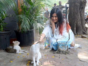 Adah Sharma spotted at a cafe