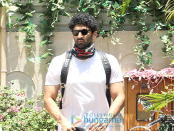 Aditya Roy Kapur, Sidharth Malhotra, Shahid Kapoor and Nidhhi Agerwal snapped at the gym