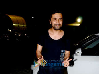 Aditya Roy Kapur and Siddhant Kapoor snapped at a soccer ground in Bandra