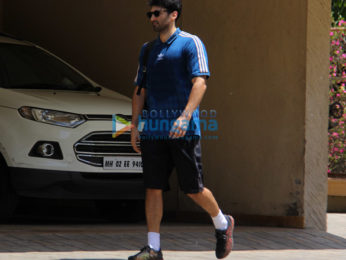Aditya Roy Kapur spotted at Bandra
