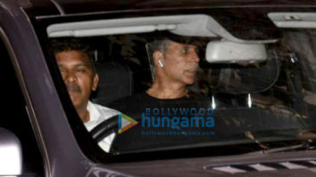 Akshay Kumar snapped at Sunny Super Sound in Juhu
