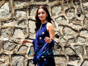 Alia Bhatt snapped at Filmcity promoting Raazi