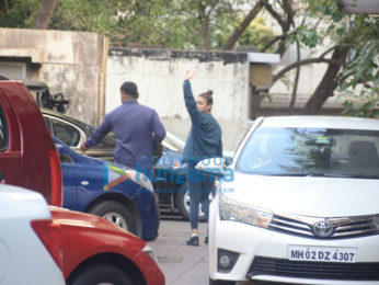 Alia Bhatt snapped post a gym session in Bandra