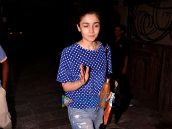 Alia Bhatt spotted at BBlunt in Juhu