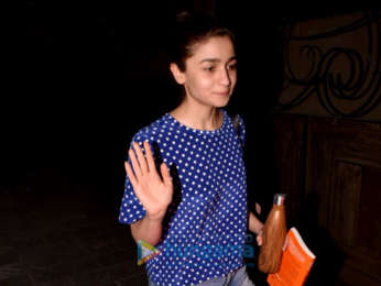 Alia Bhatt spotted at BBlunt in Juhu