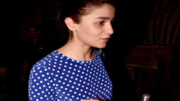 Alia Bhatt spotted at BBlunt in Juhu