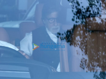 Amitabh Bachchan snapped out and about in Mumbai