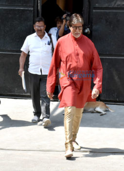 Amitabh Bachchan spotted during a photo Shoot for Kalyan Jewellers