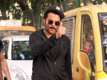 Anil Kapoor and Esha Gupta spotted in Juhu