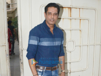 Anil Kapoor and others attend the special screening of Blackmail at Sunny Super Sound