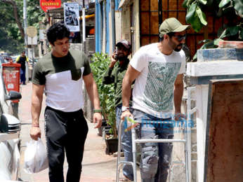 Aparshakti Khurrana spotted in Bandra
